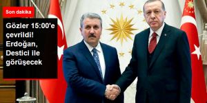 Cumhurbaşkanı Erdoğan, BBP Lideri Destici ile 15.00'te Görüşecek