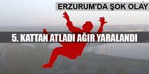 Şüpheli, Polisleri Karşısında Görünce 5. Kattan Atladı