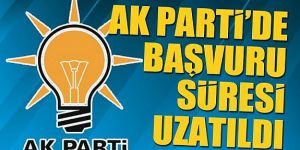 AK Parti'de milletvekili aday adaylığı başvuru süresi uzatıldı