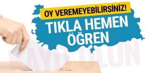 Seçmen sorgulama 2018 TC ile YSK listesine bakın!