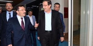 Altınok'tan Palandöken Belediyesi'ne Ziyaret