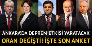 24 Haziran seçim sonuçlarıyla ilgili bomba anket!