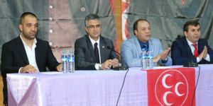 MHP İspir'de İstişare Toplantısı Düzenledi