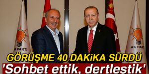 Muharrem İnce ile görüşen Erdoğan'ın oturduğu koltuk gündem oldu! İnce'den açıklama geldi
