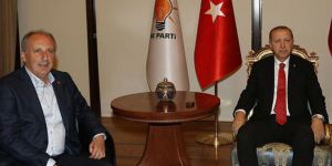 Erdoğan ile İnce ne konuştu? İki lider ilginç diyalog
