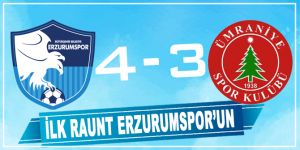 ilk raunt B.B. Erzurumspor'un