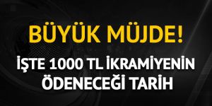 Tarih belli oldu