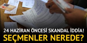 Seçim öncesi olay iddia! Olmayan binalara seçmen yazıldı