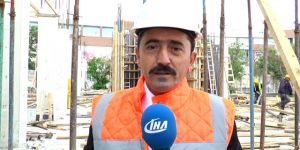 Erzurum'da Yapımı Devam Eden 1 Milyon Kitap Kapasiteli Kütüphane Binası