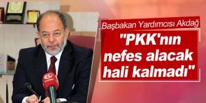 "PKK'nın nefes alacak hali kalmadı"