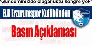 ‘Gündemimizde olağanüstü kongre yok’