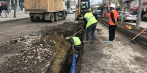 Büyükşehir İçme Suyu Şebeke Yenileme Çalışmalarına Devam Ediyor