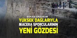 "Sakin kent Uzundere" yabancı ekstrem sporcularının gözdesi oldu