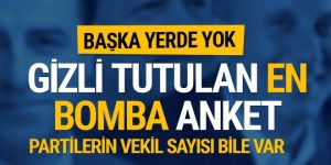Tüm illerin seçim anketleri Erdoğan'ın elindeki bu sonuçlar kimsede yok