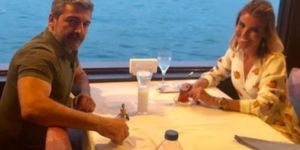 Burak Törer sevgilisi Gülben Ergen'le fotoğrafını paylaştı