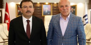 Büyükşehir Altınok ve Aydemir’i ağırladı