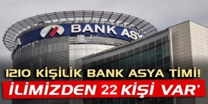 1210 kişilik Bank Asya timi!