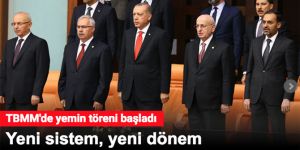 TBMM'de yemin töreni başladı