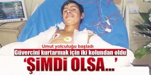 Kanatsız kuşun umut yolculuğu başladı