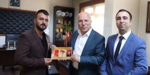 Başkan Sekmen’e Erzurumspor teşekkürü