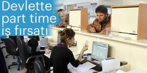 Devlette part time iş fırsatı