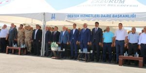 Aşkale Belediyesi Fen İşleri yerleşkesinde mutlu sona gelindi