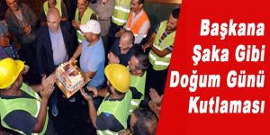Başkana Şaka Gibi Doğum Günü Kutlaması