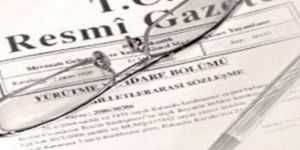 YAŞ kararları Resmi Gazete’de