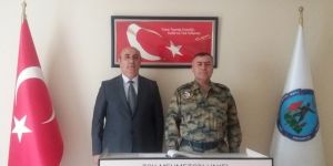 Hava Meydan Komutanı Canbulat'tan Mehmetçik Vakfına ziyaret