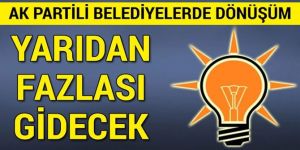 AK Parti'de MKYK ve MYK'daki değişimlerden sonra belediyelerde
