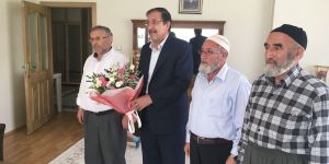 Başkan Bulutlar, şehit ailelerini unutmadı