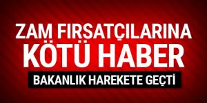 Haksız zam yapanlar yandı