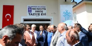Palandöken Belediyesi’nden Yıldızkent’e Taziye Evi