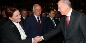 Akşener'in Cumhurbaşkanı Erdoğan'la tokalaşması İYİ Partiyi karıştırdı