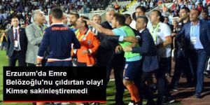 Başakşehirli Futbolcu Emre Belözoğlu, Erzurum'da Taraftarlarla Tartışma Yaşadı