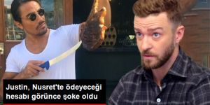 Dünyaca Ünlü Popçu Justin Timberlake, Nusret'in Restoranında Gelen Hesabı Fazla Buldu