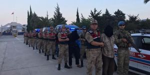 Askerlerimizin naaşını kaçıran 9 terörist Türkiye'ye getirildi