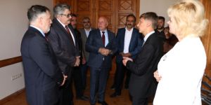 Rusya Ankara Büyükelçisi Yerhov'dan Başkan Sekmen'e Müze Teşekkürü