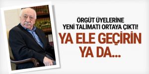 FETÖ'nün talimatı ortaya çıktı!