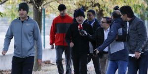 Hulusi Akar Kızılcahamam'da sabah yürüyüşü yaptı