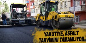 Yakutiye, asfalt takvimini tamamlıyor