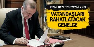 Cumhurbaşkanı Erdoğan'dan "bürokrasinin azaltılması" genelgesi