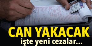 Yeni trafik cezaları ne kadar? İşte Meclis'ten geçen torba kanun teklifi...