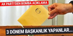 Bülent Turan: 3 dönem belediye başkanlığı yapanlar aday olmasın!