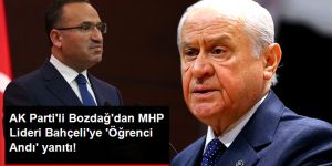 AK Parti'li Bekir Bozdağ'dan MHP Lideri Bahçeli'ye Cevap
