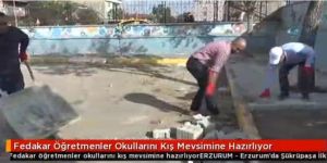 Erzurum'da böyle öğretmenlerde var!