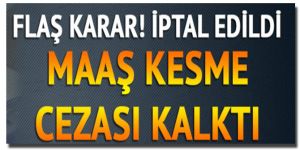 Milletvekillerinin maaşı artık kesilmeyecek!