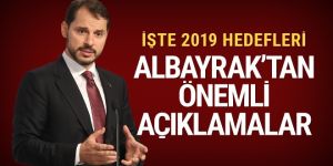 Berat Albayrak 2019 bütçesi ve hedeflerini açıkladı