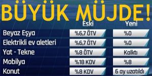 Bakan Albayrak'tan milyonlarca kişiye KDV ve ÖTV müjdesi