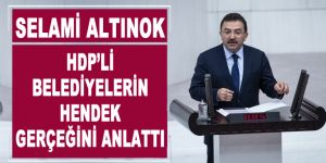 Altınok, HDP’li Belediyelerin Hendek gerçeğini anlattı